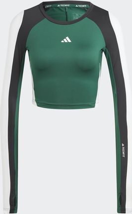 Damska Koszulka z długim rękawem Adidas TF CB LS T Ik6152 – Zielony