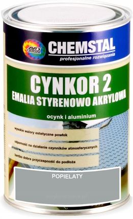 Chemstal Cynkor 2 Do Metalu Popielaty 1L