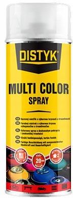 Distyk Multi Color Spray Czarny Głęboki 400ml
