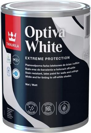 Tikkurila Optiva White 0,9L