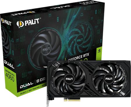 Palit GeForce RTX 4060 Dual 8GB GDDR6 (NE64060019P11070D)