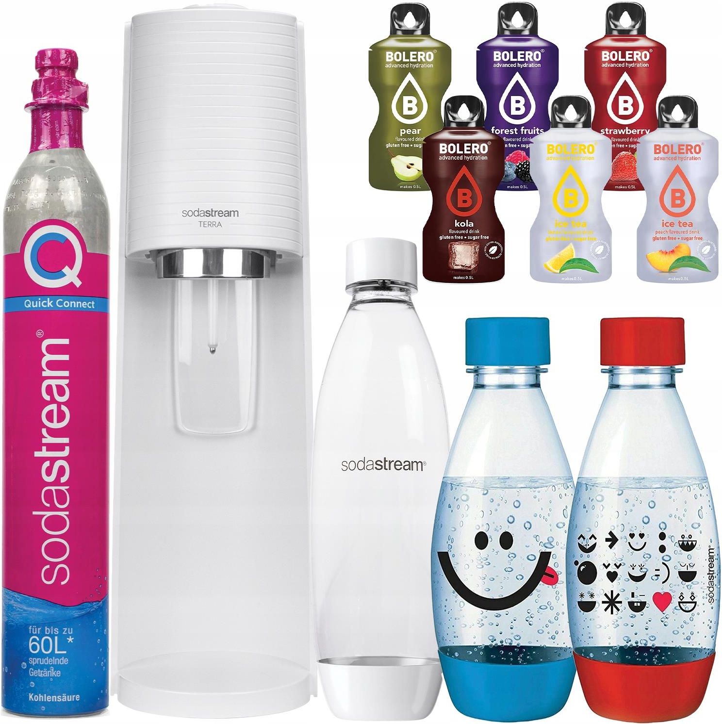 SATURATOR DO WODY SODASTREAM TERRA MEGA ZESTAW - Saturatory - Opinie i ceny  na