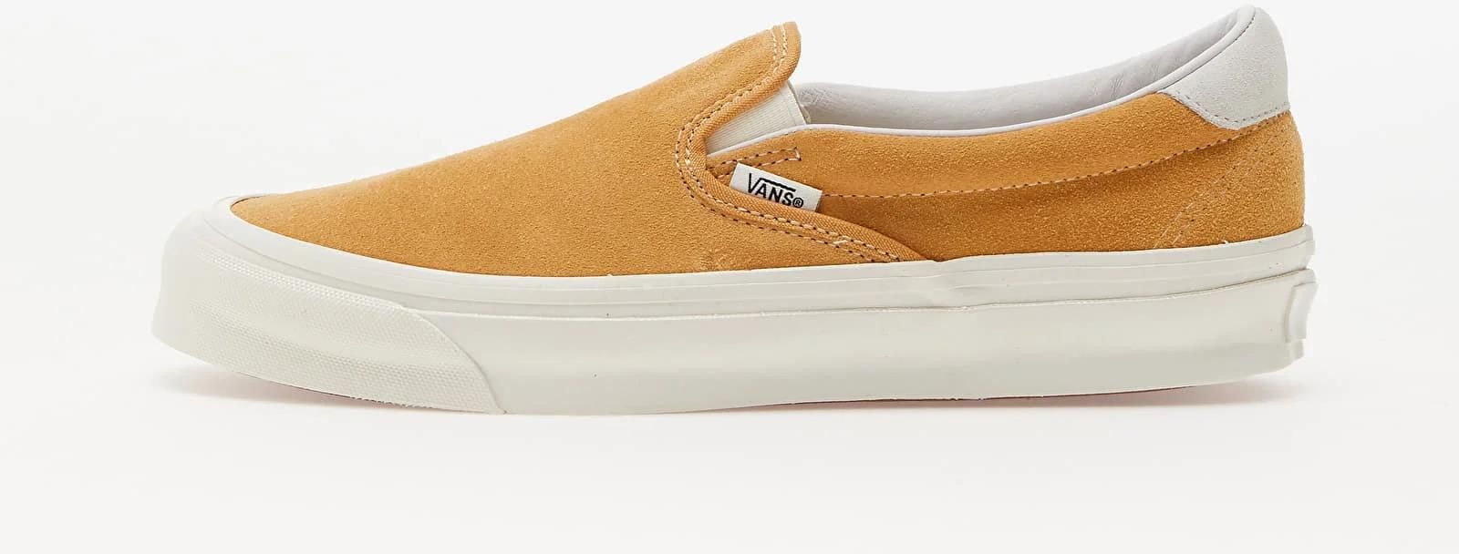 Vans Vault OG Slip-On 59 LX Suede Yellow Ceny i opinie