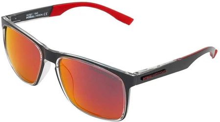 Okulary przeciwsłoneczne Pit Bull Hixson - Szare/Czerwone 