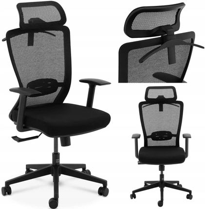 Krzesło fotel biurowy ergonomiczny z oparciem