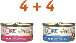 Wellness Core Signature Selects Zestaw Mokrej Karmy Tuńczyk 8X79G