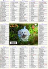 Zdjęcie Kalendarz 2024 Listkowy KL ścienny - Szczyrk