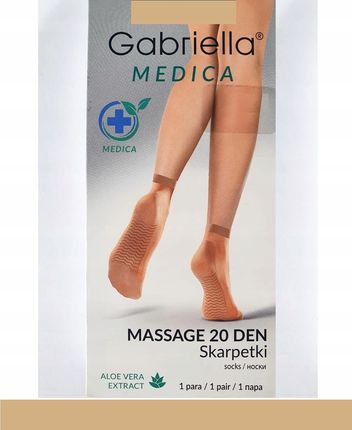 GABRIELLA Medica Massage Skarpetki 20den k.:NEUTRO