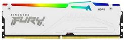 Pamięć RAM Kingston Fury Beast RGB DDR5 128GB 5200MHz CL40 Biały (KF552C40BWAK4128)