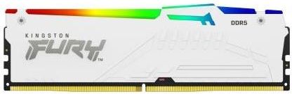 Kingston Fury Beast RGB DDR5 128GB 5200MHz CL40 Biały (KF552C40BWAK4128)