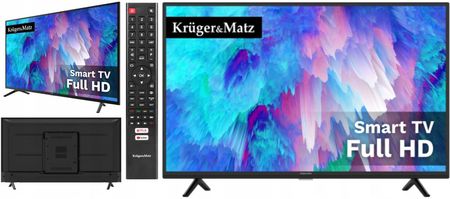 Telewizor LED Kruger&Matz KM0240FHDS6 40 cali Full HD