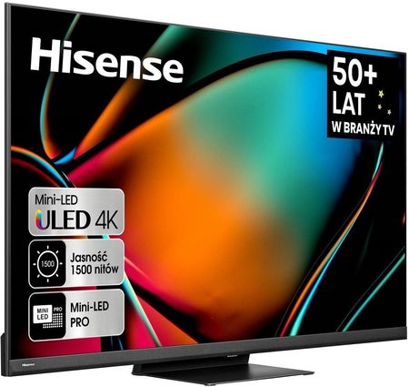 Telewizor Mini LED Hisense 65U8KQ 65 cali 4K UHD 65 cali - Opinie