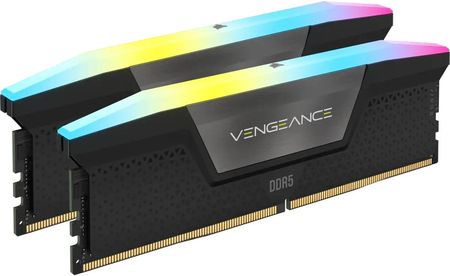 Pamięć RAM Corsair VENGEANCE RGB DDR5 64GB 6600MHz CL32 (CMH64GX5M2B6600C32)