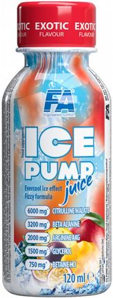 FA Ice Pump Juice Shot 120ml Orange Citrus