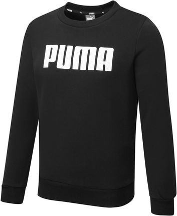 Bluza dziewczęca Puma ESS CREW FL czarna 84759501