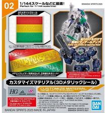 Zdjęcie Bandai 30Mm Customize Material 3D Metallic Seal GUN65018 - Końskie