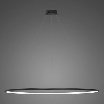 Altavola Design Lampa Wisząca Ledowe Okręgi No.1 Φ180 Cm In 4K Czarna (La073P_180_In_4K_Black)