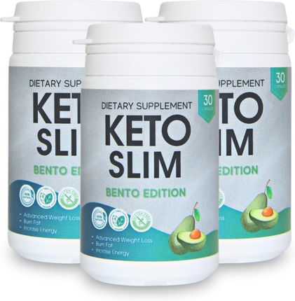 3x  Keto Slim Bento Edition - Skuteczne odchudzanie