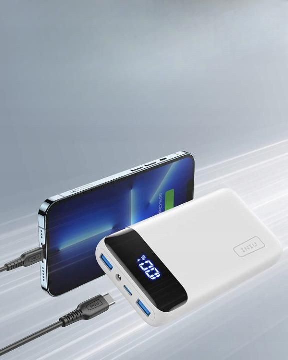 INUI 20.000mAh Powerbank mit USB-C (PD3 QC4) für 15,99€ (statt 32