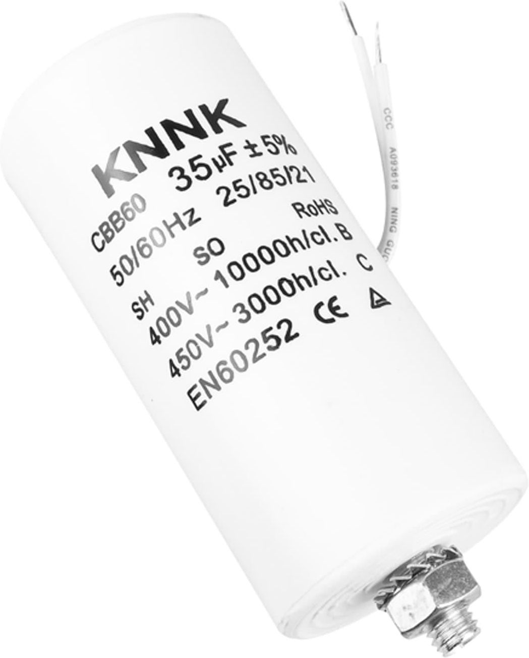 Kondensator Silnikowy 35 Uf 450 Vac Z Przewodem - Opinie i ceny na Ceneo.pl