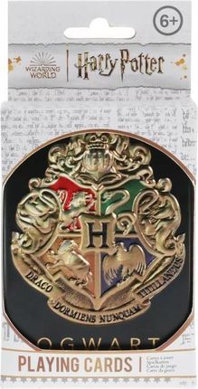 Wizarding Worlds Zestaw kart do gry Harry Potter w metalowej puszce