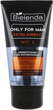 Bielenda only for men EXTRA ENERGY energizujący żel oczyszczający 150ml - Męskie kosmetyki do pielęgnacji twarzy
