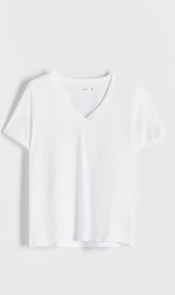 Reserved - T-shirt regular - Biały