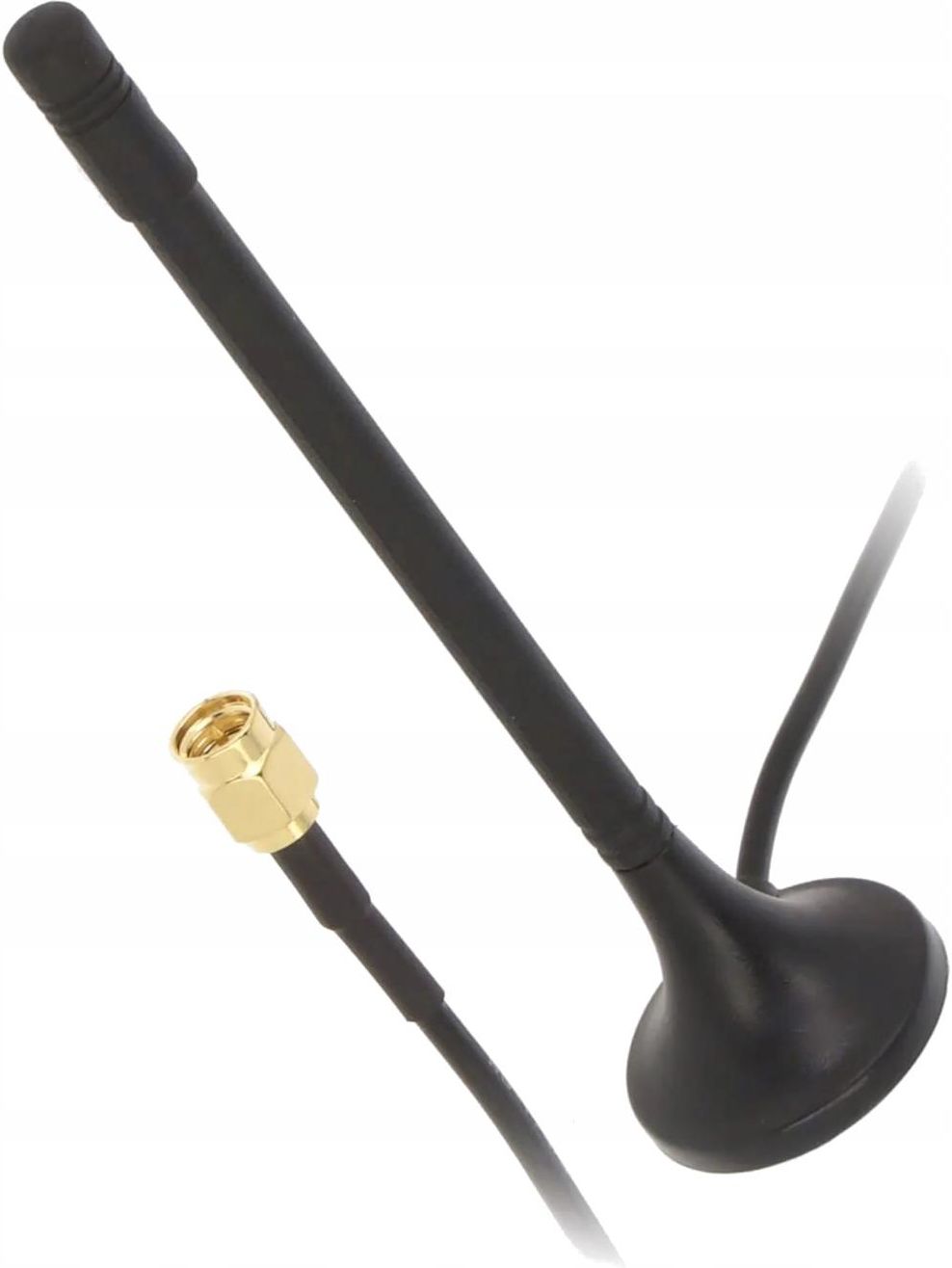 Antena Wi-Fi Rf Connectors Antena Wifi 2.4Ghz 2Dbi Magnetyczna