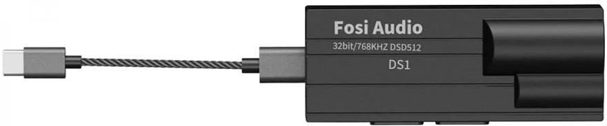 фото ЦАП з підсилювачем для навушників Fosi Audio DS1 Black