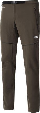 Męskie Spodnie The North Face Lightning Convertible Taupe Green