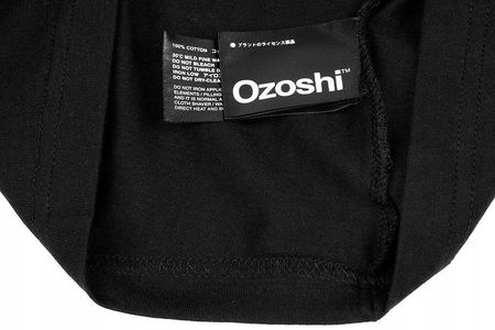 Koszulka męska Ozoshi Senro czarna OZ93328 - zdjęcie 4