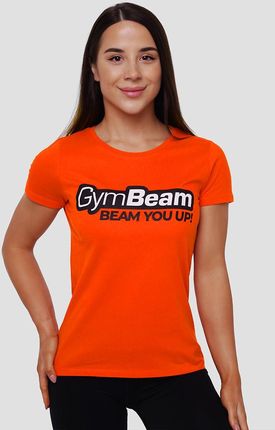 Gymbeam Damska Koszulka Beam Orange