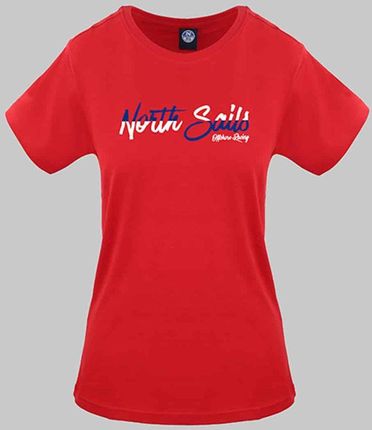 T-shirty marki North Sails model 9024310 kolor Czerwony. Odzież Damskie. Sezon: Cały rok