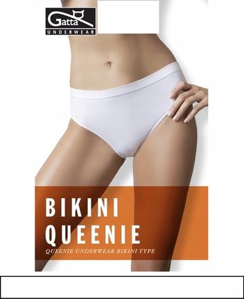 GATTA Majtki Bikini Queenie XXL/White