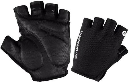 Rękawiczki Z Odkrytymi Palcami Na Rower Rockbros S106Bk-S Rozmiar: S Czarne