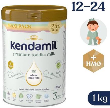 KENDAMIL Premium 3 HMO+ po 1. roku życia, 1000g