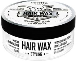 Zdjęcie VENITA MEN Wosk do włosów stylizujący bezbarwny, 75g - Płock