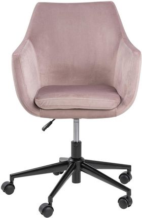 Krzesło Biurowe, Gamingowe Nutri Kolor Pudrowy Róż Actona - Deskchair/Office/Act/Nutri/Dustyrose+Black/De