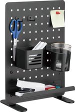 Zdjęcie Spacetronik Czarna Tablica Perforowana Do Biurka Spb152B - Wielichowo