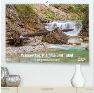 Wasserfälle In Norwegen (Wandkalender 2024 DIN A2 Quer), CALVENDO