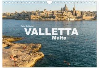 Valletta - Malta (Wandkalender 2024 DIN A4 quer), CALVENDO Monatskalender
