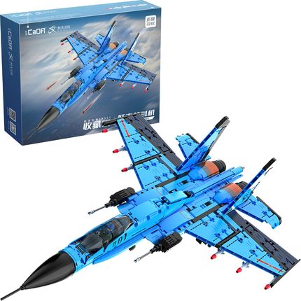 Cada Klocki Model Myśliwca J-15 Flying Shark Casci 67,3Cm 1481El.