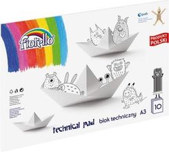 Zdjęcie Fiorello Blok Techniczny A3/10K Biały - Kańczuga