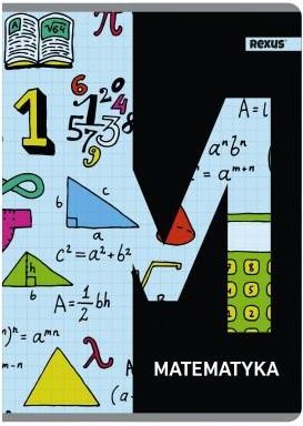 Zeszyt Tematyczny Matematyka W Formacie A5 60 Kartek Kratkę Metalizowany