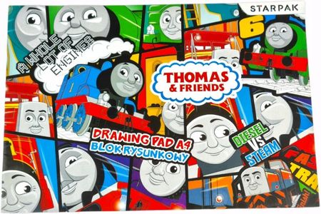 Starpak Blok Rysunkowy A4/20K Thomas & Friends