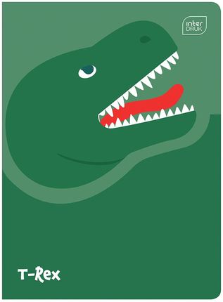 Interdruk Zeszyt A5 Kratka 16 K Dinozaur T-Rex