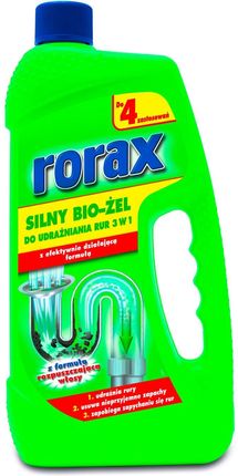 Rorax Bio-Żel Do Udrażniania Rur 3W1, 1L