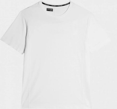 Męska koszulka treningowa Calvin Klein Men 00GMS3K108 - biała