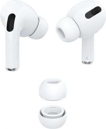 Ear Tips silikonowe gumki wkładki douszne do słuchawek Apple AirPods Pro 1/2 rozmiar S (mały) (2 szt.)