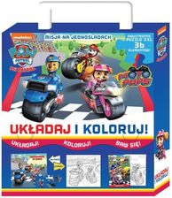 Zdjęcie Psi Patrol. Układaj I Koloruj - Lubowidz
